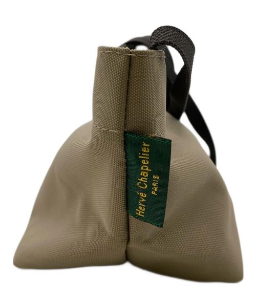 Herve Chapelier（エルベシャプリエ）Herve Chapelier (エルベシャプリエ) 舟形ミニショルダーバッグ ベージュの古着・服飾アイテム