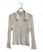 CODEAコードエー）の古着「shrink lace blouse」｜ホワイト