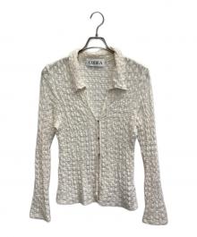 CODEA（コードエー）の古着「shrink lace blouse」｜ホワイト