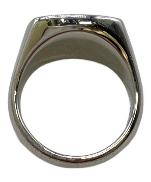 TOM WOOD（トムウッド）TOM WOOD (トムウッド) Mined Ring Large Diamond シルバー×ゴールド サイズ:14号の古着・服飾アイテム