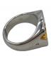 中古・古着 TOM WOOD (トムウッド) Mined Ring Large Diamond シルバー×ゴールド サイズ:14号：60000円