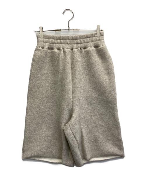 SEEALL（シーオール）SEEALL (シーオール) CROPPED BUGGY SWEAT PANTS ベージュ サイズ:Mの古着・服飾アイテム