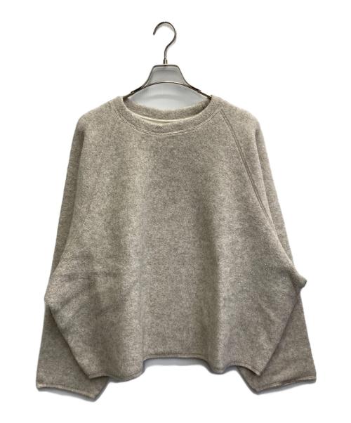 SEEALL（シーオール）SEEALL (シーオール) ウールスウェット ベージュ サイズ:3の古着・服飾アイテム