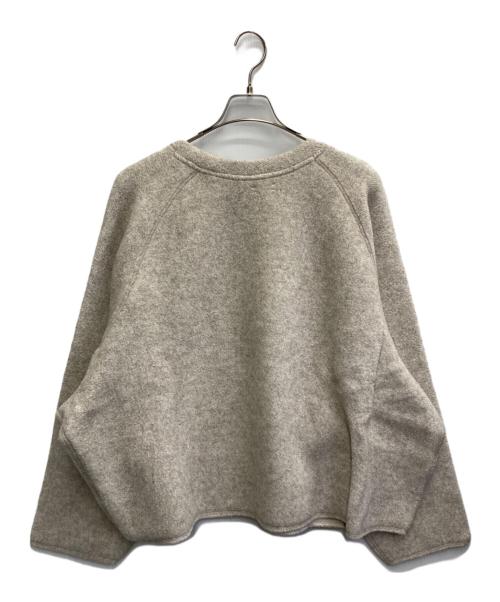 SEEALL（シーオール）SEEALL (シーオール) ウールスウェット ベージュ サイズ:3の古着・服飾アイテム