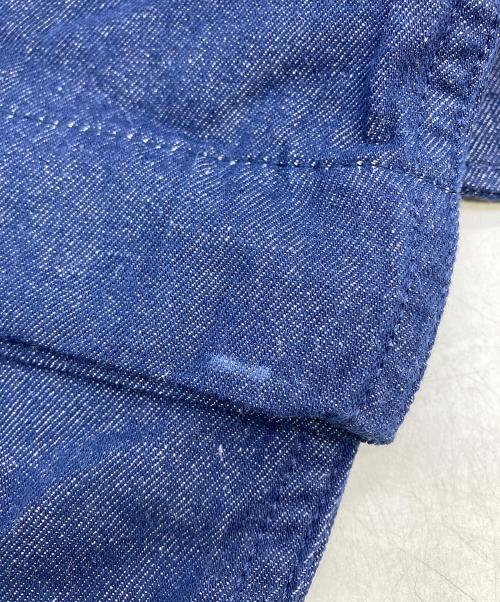 J.S HOMESTEAD（ジャーナルスタンダード ホームステッド）J.S HOMESTEAD (ジャーナルスタンダード ホームステッド) 26SS コットンリネン デニム “JUDO” パンツ ネイビー サイズ:Lの古着・服飾アイテム