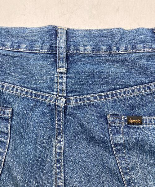 chimala（チマラ）chimala (チマラ) journal standard luxe (ジャーナルスタンダード ラックス) for luxe ADJASTABLE WIDE TAPERED ネイビー サイズ:36の古着・服飾アイテム
