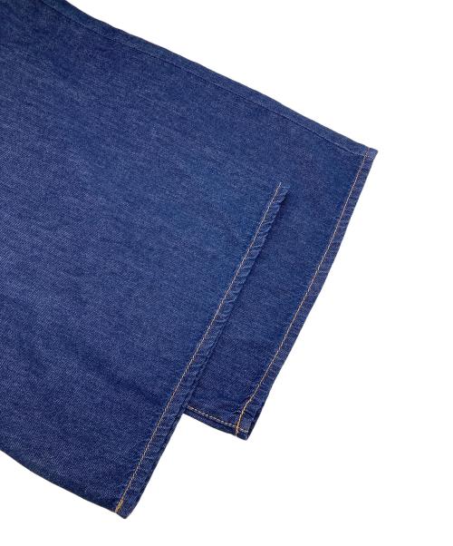 Max Mara WEEK END LINE（マックスマーラ ウイークエンドライン）MAX MARA WEEK END LINE (マックスマーラ ウイークエンドライン) Vega wide cotton jeans ネイビー サイズ:48の古着・服飾アイテム