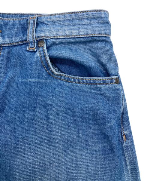 Max Mara WEEK END LINE（マックスマーラ ウイークエンドライン）MAX MARA WEEK END LINE (マックスマーラ ウイークエンドライン) Vega wide cotton jeans スカイブルー サイズ:42の古着・服飾アイテム