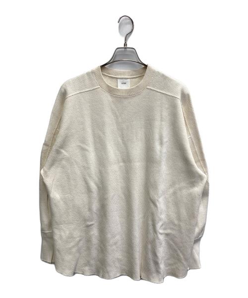 HYKE（ハイク）HYKE (ハイク) 長袖カットソー ベージュ サイズ:Mの古着・服飾アイテム