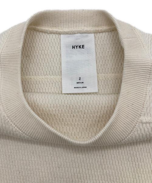 HYKE（ハイク）HYKE (ハイク) 長袖カットソー ベージュ サイズ:Mの古着・服飾アイテム