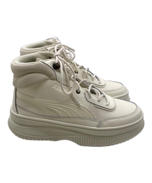 PUMA（プーマ）PUMA (プーマ) マイラ/ハイカットスニーカー ホワイト サイズ:24.5の古着・服飾アイテム