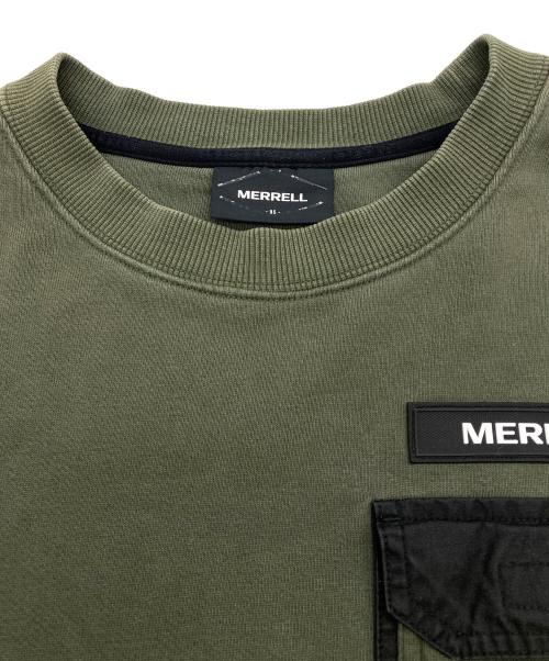 MERRELL（メレル）MERRELL (メレル) ポケットスウェット グリーン サイズ:95の古着・服飾アイテム