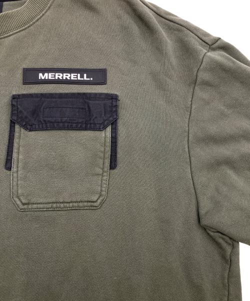 MERRELL（メレル）MERRELL (メレル) ポケットスウェット グリーン サイズ:95の古着・服飾アイテム