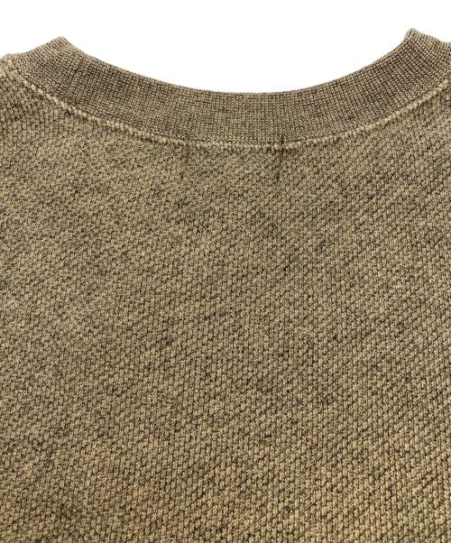 Schott（ショット）Schott (ショット) SALT AND PEPPER SWEAT ベージュ サイズ:Lの古着・服飾アイテム