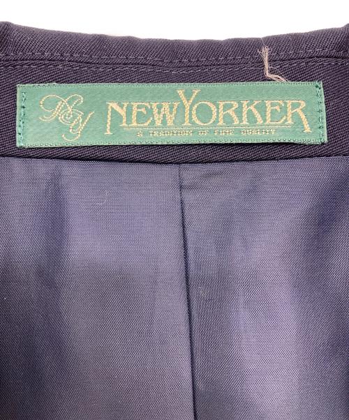 NEWYORKER（ニューヨーカー）NEWYORKER (ニューヨーカー) 金釦ブレザー ネイビー サイズ:13ARの古着・服飾アイテム