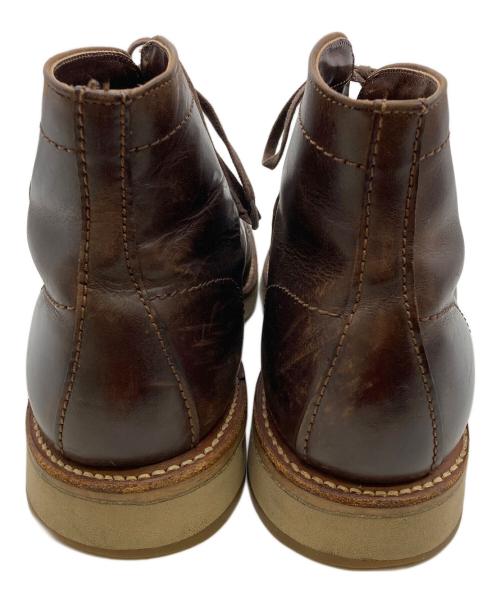Alden（オールデン）ALDEN (オールデン) プレーントゥ・サービスブーツ ブラウン サイズ:7 1/2Eの古着・服飾アイテム