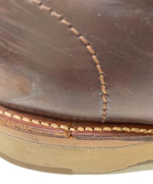 Alden（オールデン）ALDEN (オールデン) プレーントゥ・サービスブーツ ブラウン サイズ:7 1/2Eの古着・服飾アイテム