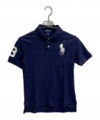 POLO RALPH LAURENポロ・ラルフローレン）の古着「ビックポニーナンバリングポロシャツ」｜ネイビー