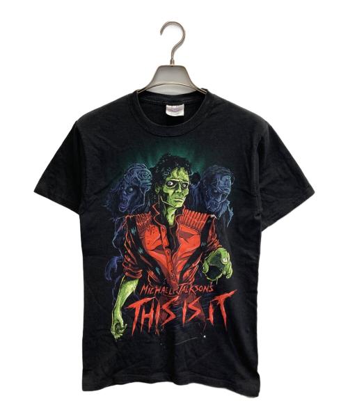 Hanes（ヘインズ）Hanes (ヘインズ) Michael Jackson THRILLER TEE ブラック サイズ:Sの古着・服飾アイテム