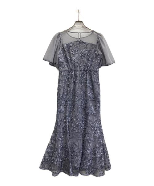 et.UNiVER（エトユニベール）et.UNiVER (エトユニベール) ドレスワンピース グレー サイズ:M 未使用品の古着・服飾アイテム