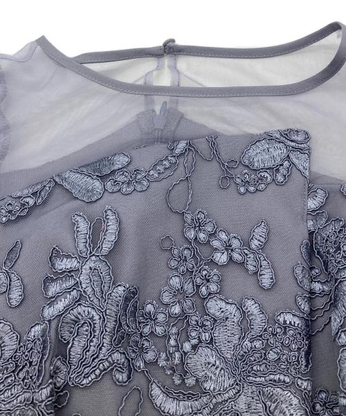 et.UNiVER（エトユニベール）et.UNiVER (エトユニベール) ドレスワンピース グレー サイズ:M 未使用品の古着・服飾アイテム
