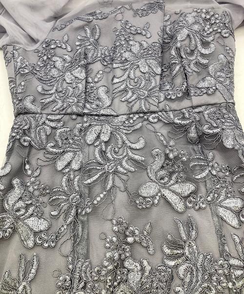 et.UNiVER（エトユニベール）et.UNiVER (エトユニベール) ドレスワンピース グレー サイズ:M 未使用品の古着・服飾アイテム