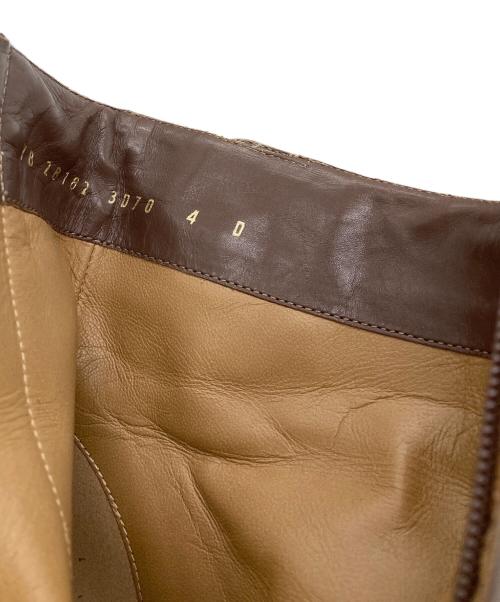 Salvatore Ferragamo（サルヴァトーレ フェラガモ）Salvatore Ferragamo (サルヴァトーレ フェラガモ) ブーティ ブラウン サイズ:4Dの古着・服飾アイテム