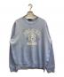 POLO RALPH LAUREN（ポロ・ラルフローレン）の古着「プリントスウェット」｜スカイブルー