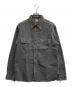 SUGAR CANE（シュガーケーン）の古着「JEAN CORD WORK SHIRT」｜グレー