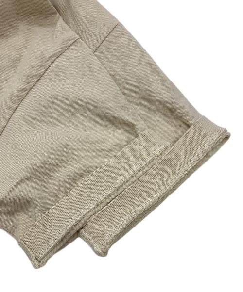 LACOSTE（ラコステ）LACOSTE (ラコステ) JOURNAL STANDARD (ジャーナルスタンダード) 鹿の子ポロシャツ ベージュ サイズ:Mの古着・服飾アイテム