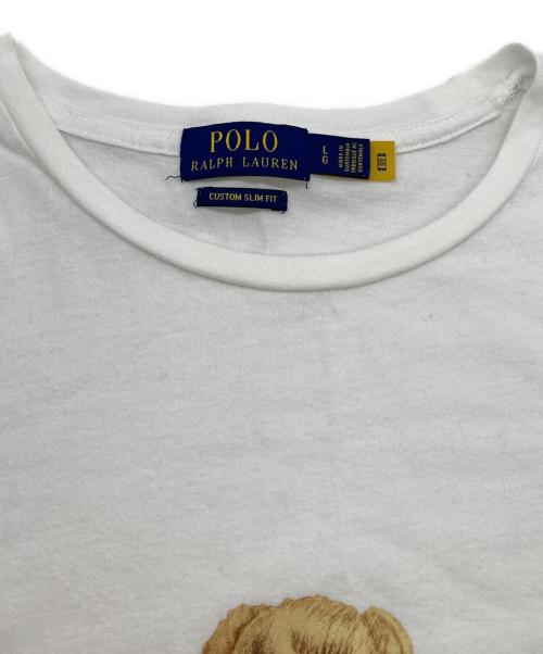POLO RALPH LAUREN（ポロ・ラルフローレン）POLO RALPH LAUREN (ポロ・ラルフローレン) ポロベアーTEE ホワイト サイズ:Lの古着・服飾アイテム