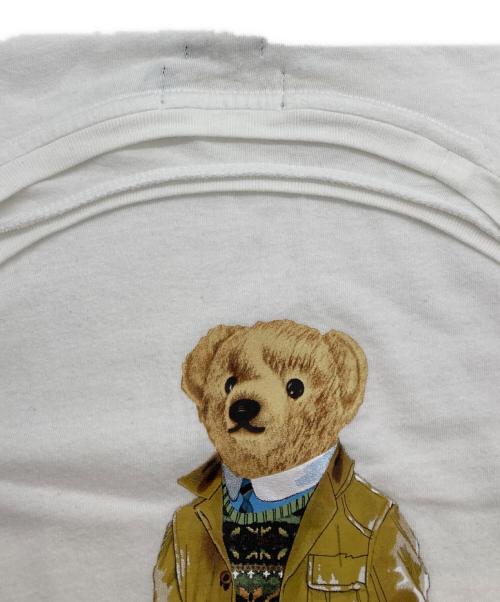 POLO RALPH LAUREN（ポロ・ラルフローレン）POLO RALPH LAUREN (ポロ・ラルフローレン) ポロベアーTEE ホワイト サイズ:Lの古着・服飾アイテム
