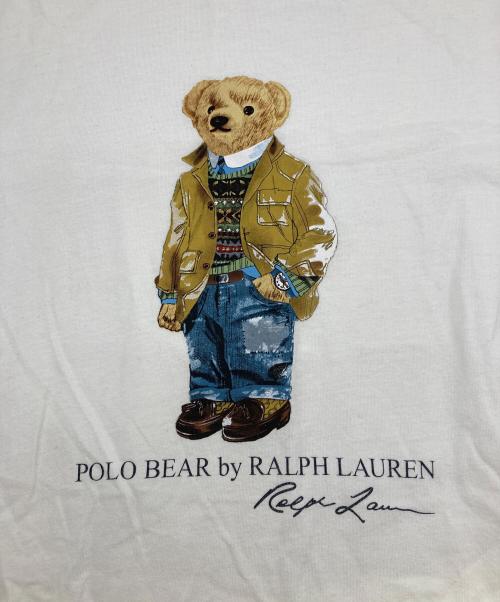 POLO RALPH LAUREN（ポロ・ラルフローレン）POLO RALPH LAUREN (ポロ・ラルフローレン) ポロベアーTEE ホワイト サイズ:Lの古着・服飾アイテム