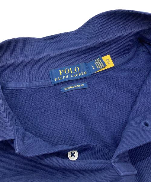 POLO RALPH LAUREN（ポロ・ラルフローレン）POLO RALPH LAUREN (ポロ・ラルフローレン) ポニーポロシャツ ネイビー サイズ:Lの古着・服飾アイテム