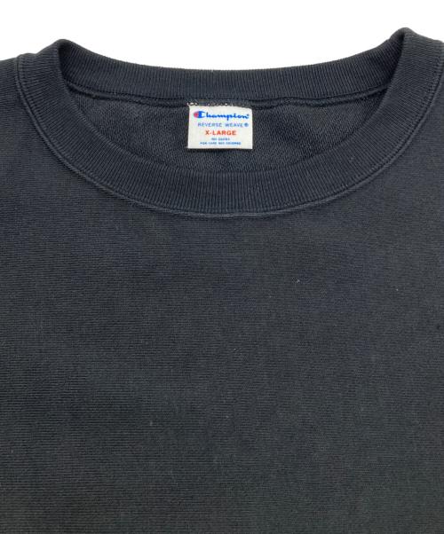 Champion REVERSE WEAVE（チャンピオン リバース ウィーブ）Champion REVERSE WEAVE (チャンピオン リバース ウィーブ) リバースウィーブスウェット ブラック サイズ:XLの古着・服飾アイテム