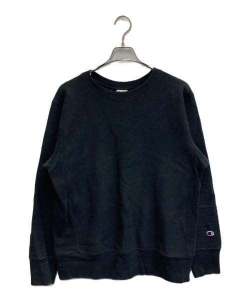 Champion REVERSE WEAVE（チャンピオン リバース ウィーブ）Champion REVERSE WEAVE (チャンピオン リバース ウィーブ) リバースウィーブスウェット ブラック サイズ:XLの古着・服飾アイテム