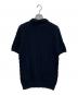 POLO RALPH LAUREN (ポロ・ラルフローレン) 半袖ケーブルニット ブラック サイズ:M：4000円