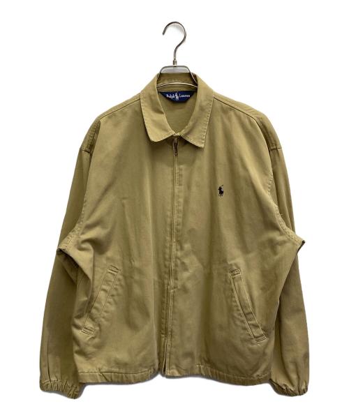 RALPH LAUREN（ラルフローレン）RALPH LAUREN (ラルフローレン) スイングトップ ベージュ サイズ:Lの古着・服飾アイテム