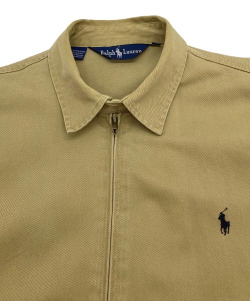 RALPH LAUREN（ラルフローレン）RALPH LAUREN (ラルフローレン) スイングトップ ベージュ サイズ:Lの古着・服飾アイテム