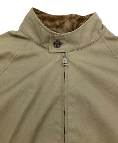 RALPH LAUREN Purple Label（ラルフ ローレン パープル レーベル）RALPH LAUREN PURPLE LABEL (ラルフ ローレン パープル レーベル) 襟コーデュロイジャケット ベージュ サイズ:Lの古着・服飾アイテム