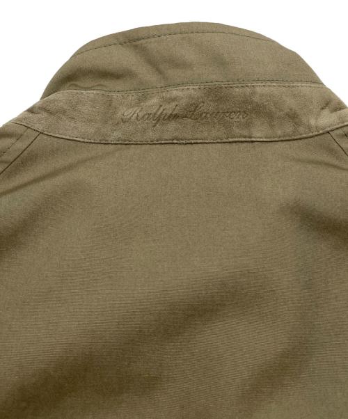 RALPH LAUREN Purple Label（ラルフ ローレン パープル レーベル）RALPH LAUREN PURPLE LABEL (ラルフ ローレン パープル レーベル) 襟コーデュロイジャケット ベージュ サイズ:Lの古着・服飾アイテム