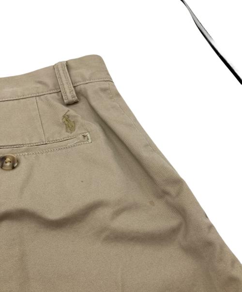 POLO RALPH LAUREN（ポロ・ラルフローレン）POLO RALPH LAUREN (ポロ・ラルフローレン) チノハーフパンツ ベージュ サイズ:32の古着・服飾アイテム