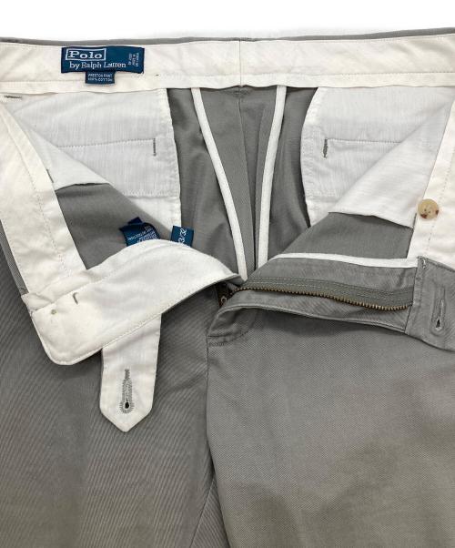 POLO RALPH LAUREN（ポロ・ラルフローレン）POLO RALPH LAUREN (ポロ・ラルフローレン) コットンパンツ グレー サイズ:W32 L32の古着・服飾アイテム