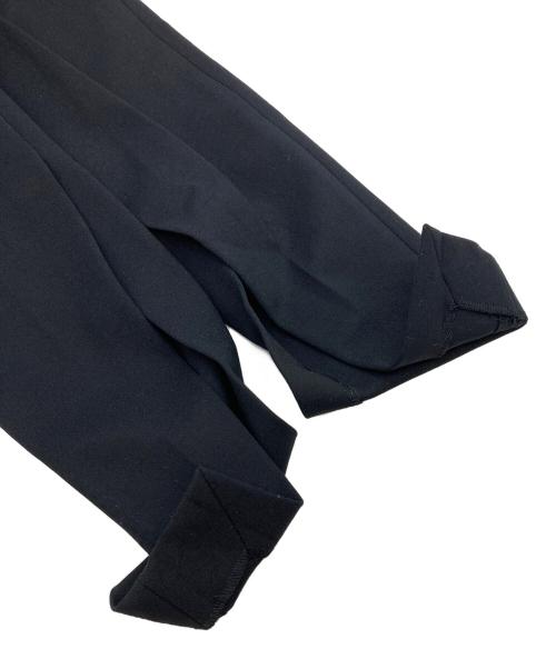 LE PHIL（ル フィル）LE PHIL (ル フィル) ミニマムストレッチポンチパンツ ブラック サイズ:00の古着・服飾アイテム