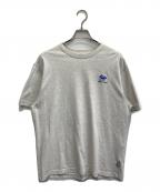 ADER error×maison kitsuneアーダーエラー×メゾンキツネ）の古着「ロゴTEE」｜グレー