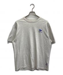 ADER error×maison kitsune（アーダーエラー×メゾンキツネ）の古着「ロゴTEE」｜グレー