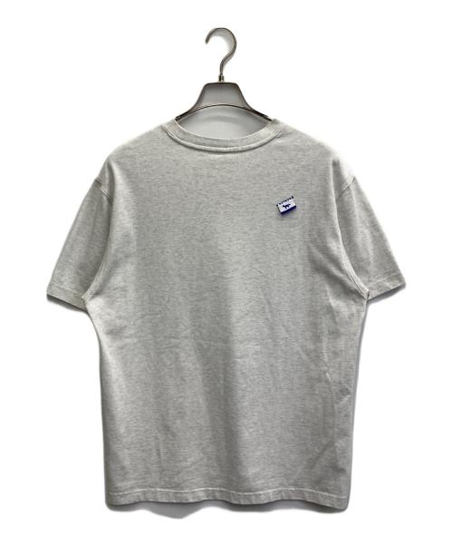 ADER error（アーダーエラー）ADER error (アーダーエラー) maison kitsune (メゾンキツネ) ロゴTEE グレー サイズ:A2の古着・服飾アイテム