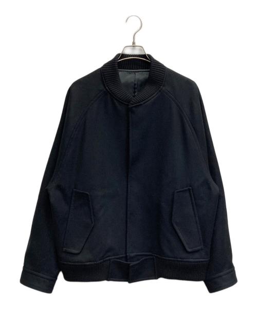 stein（シュタイン）stein (シュタイン) 22AW OVERSIZED MELTON STUDIUM JACKET ブラック サイズ:Sの古着・服飾アイテム