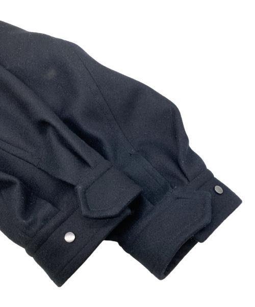 stein（シュタイン）stein (シュタイン) 22AW OVERSIZED MELTON STUDIUM JACKET ブラック サイズ:Sの古着・服飾アイテム