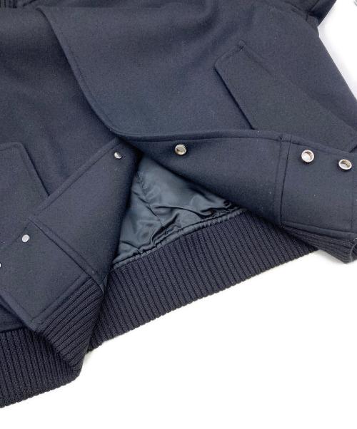 stein（シュタイン）stein (シュタイン) 22AW OVERSIZED MELTON STUDIUM JACKET ブラック サイズ:Sの古着・服飾アイテム